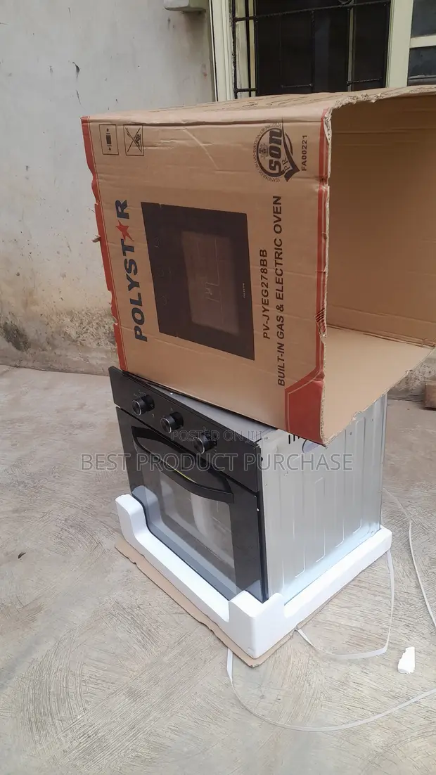 Brand New Polystar PV-JYEG278BB Built-in Gas & Electric Oven - 1