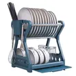Double Layer Plastic Dish Drying Rack - 2