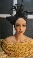 Turbanator 2-in-1 Headwrap - Black - 2