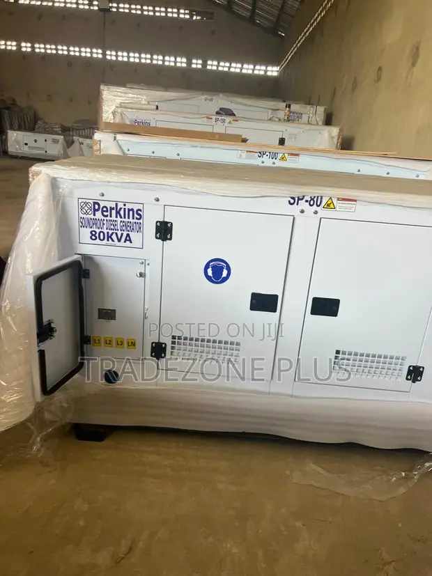 Perkins 80KVA Soundproof Generator - Brand New - 1