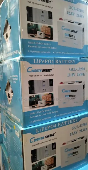 Cworth 2.56kWh 12V LiFePO4 Lithium Battery