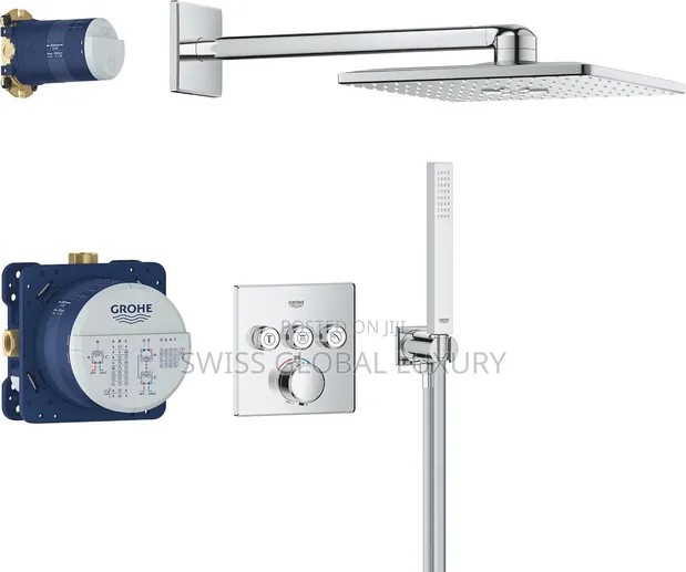 GROHE Precision SmartControl Concealed Shower System - 1