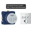 GROHE Precision SmartControl Concealed Shower System - 2