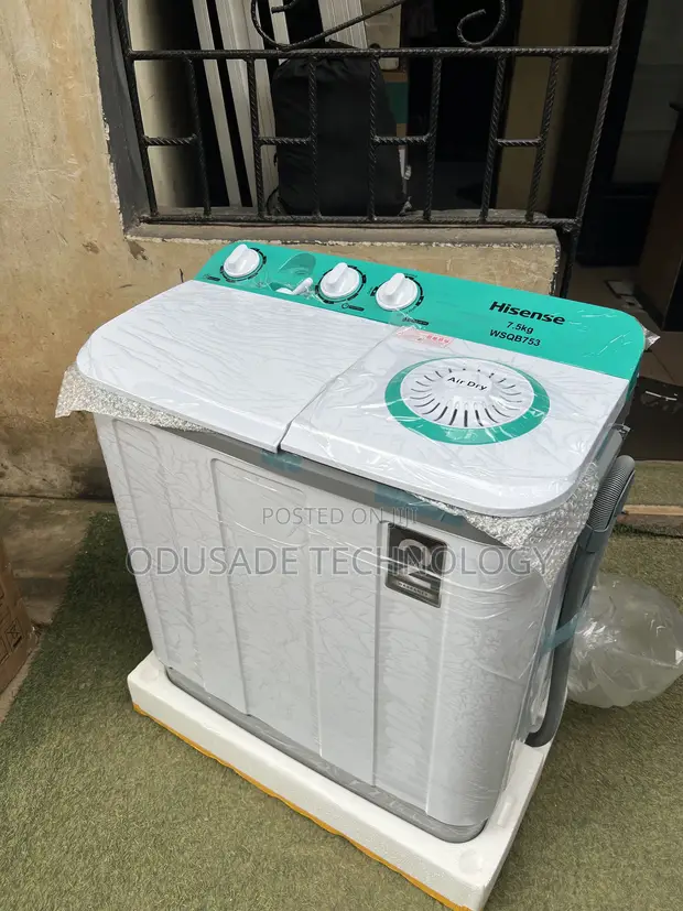 Hisense 7.5kg Manual Washing Machine - 1