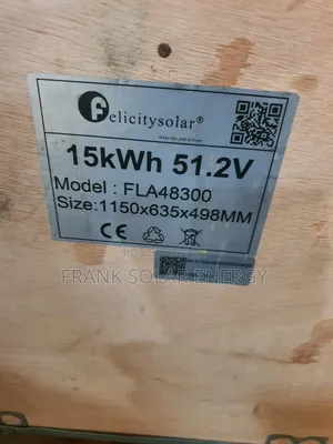 Felicitysolar 15kWh 51.2V FLA48300 Baturi