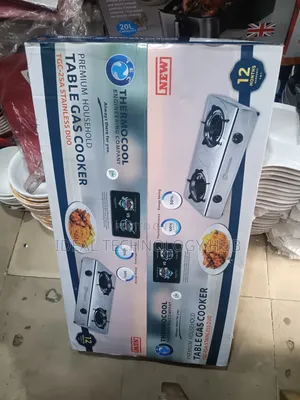 Thermocool Table Gas Cooker TGC-2SA Stainless Duo