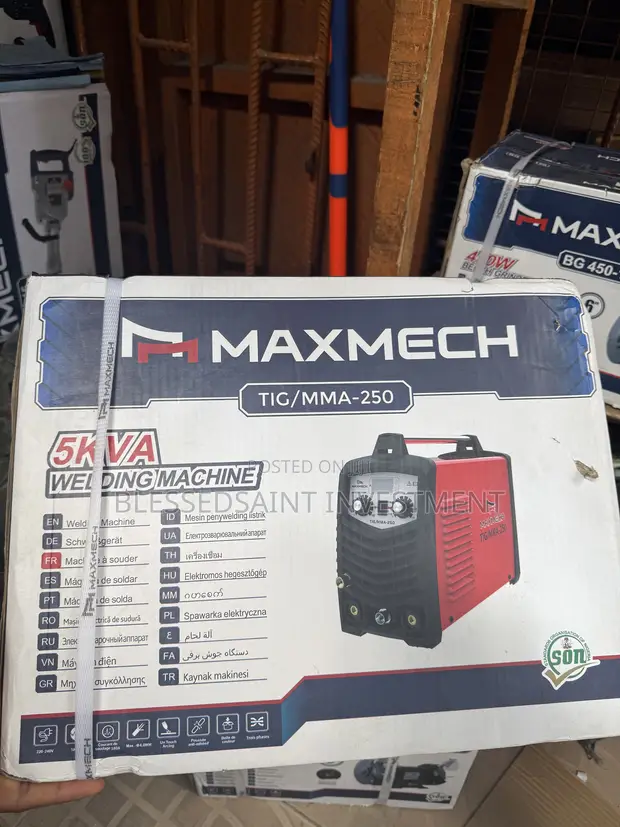Maxmech TiG/MMA-250 Inverter Welding Machine - 1