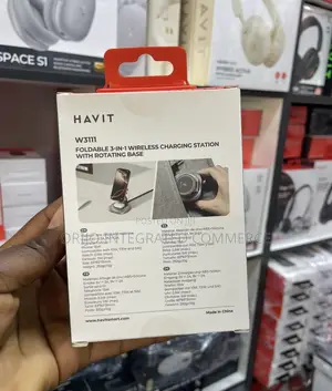HAVIT W3111 Foldable 3-in-1 Wireless Charging Station