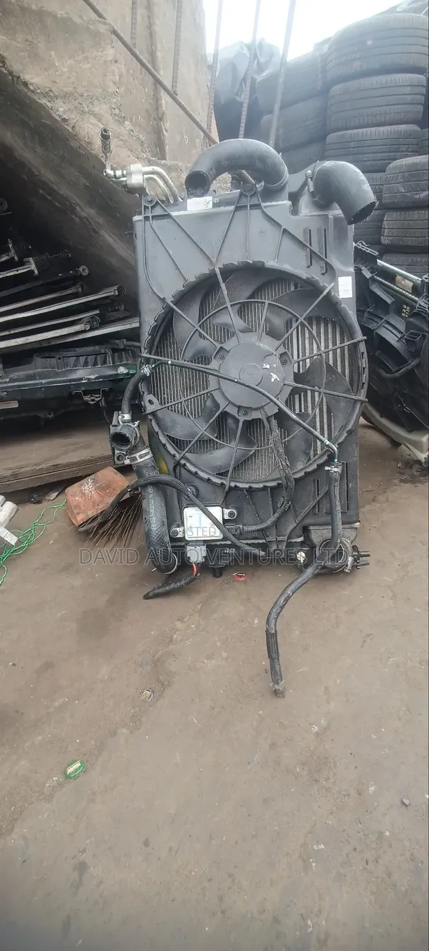 Hyundai Kona 2018 Complete Radiator Fan da AC Condenser - 1