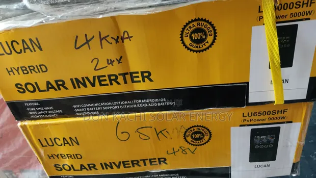 3.6kVA 24V Lucan Hybrid Solar Inverter - 1
