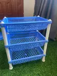 Plastic Plate Rack and Trolley - 4