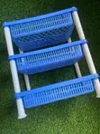 Plastic Plate Rack and Trolley - 5
