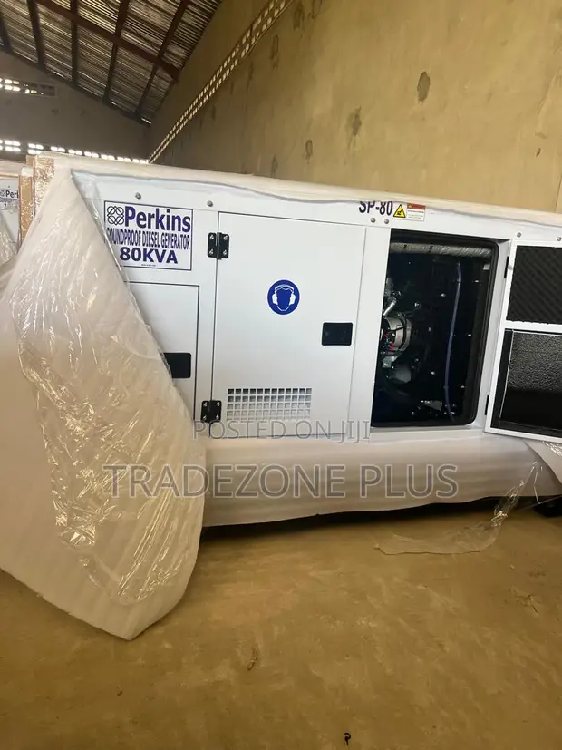 Perkins 80KVA Soundproof Generator - Brand New - 1