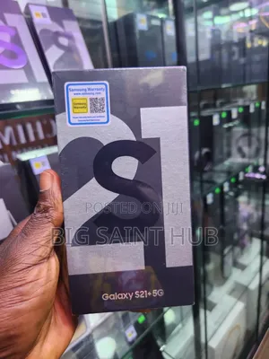 New Samsung Galaxy S21+ 5G 256GB Black