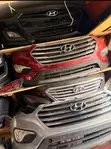 Hyundai Sonata 2019 Booth & Santa Fe Front Bumper - 2