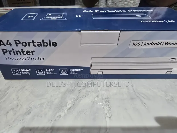 Portable Inkless A4 Bluetooth Thermal Printer - 1