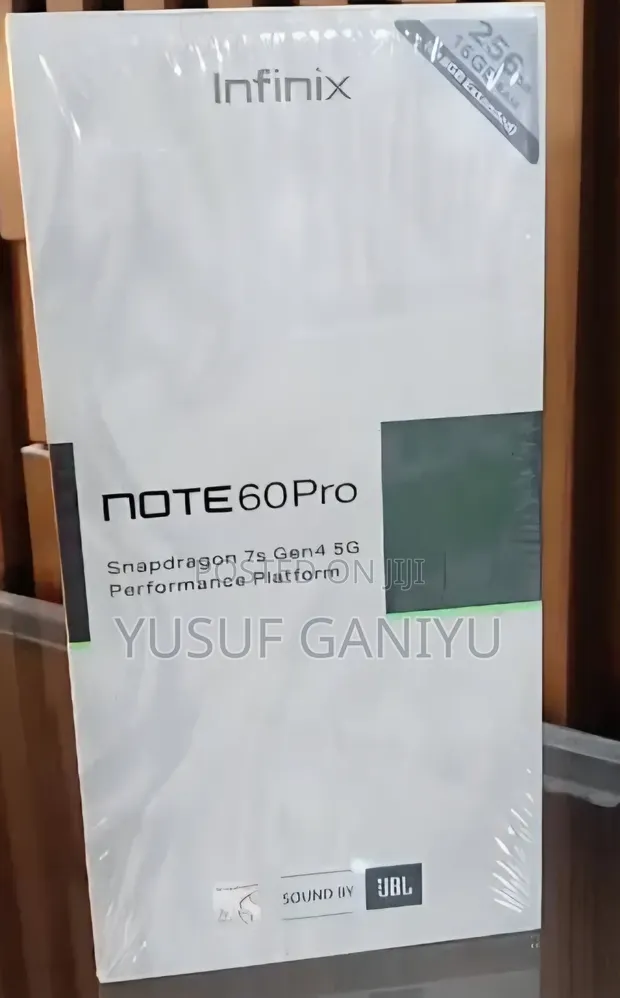 New Infinix Note 60 Pro 256GB Silver - 1