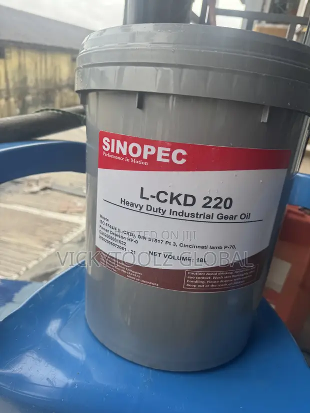Sinopec L-CKD 220 Heavy-Duty Industrial Gear Oil 20L - 1