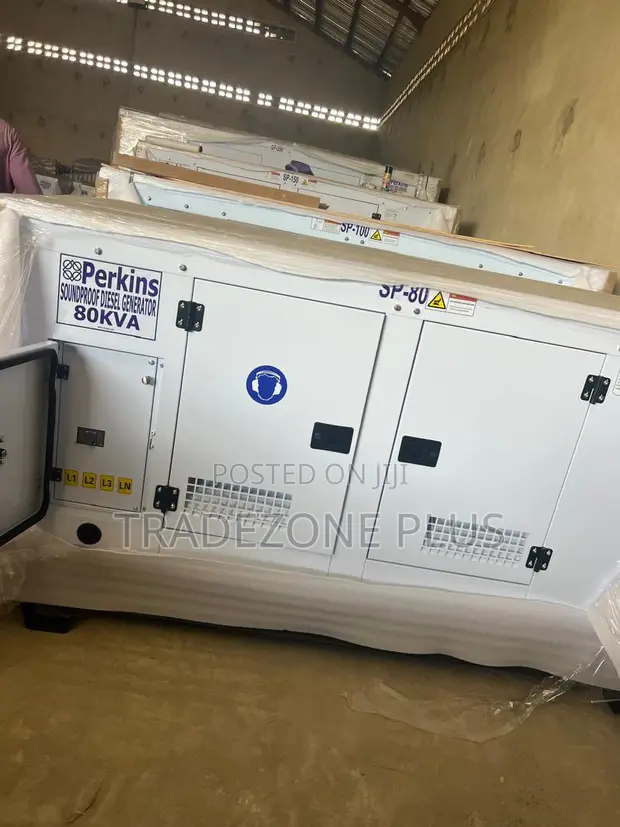 Perkins 80KVA Silent Generator - Brand New - 1