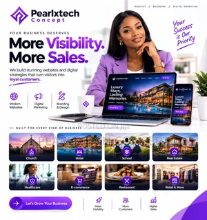 Pearlxtech Concept: Gina Website na Kasuwancin Lantarki