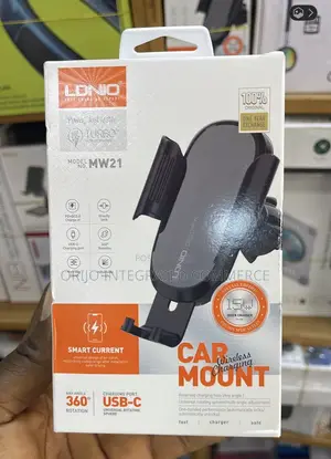 15W Wireless Charging Car Mount