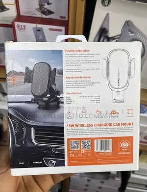 15W Wireless Charging Car Mount - MW21-1