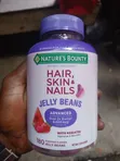 Nature's Bounty Advanced Hair, Skin & Nails Jelly Beans - 180 Count - 1