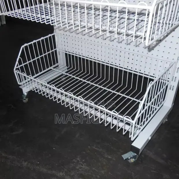 Farin Kwandon Layer Mai K'wando don Shelves na Supermarket - 1