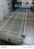 Farin Kwandon Layer Mai K'wando don Shelves na Supermarket - 2