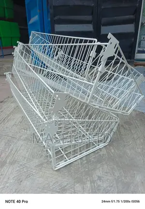 Farin Kwandon Layer Mai K'wando don Shelves na Supermarket