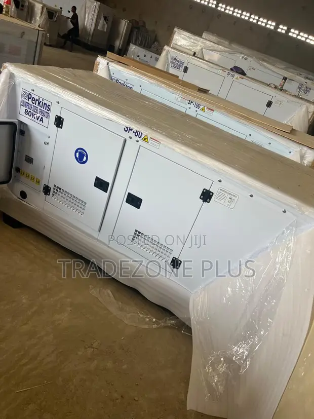 Perkins 80KVA Soundproof Diesel Generator - Brand New - 1