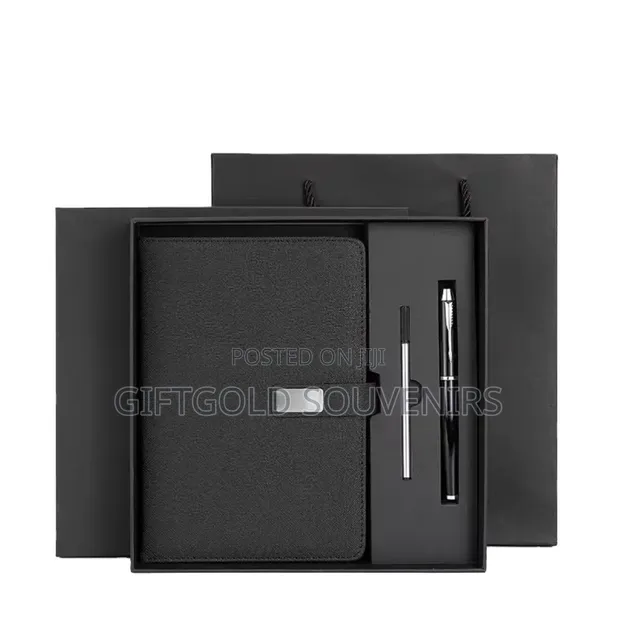 3-in-1 Corporate Gift Set: Littafi, Alƙalami, Refill - 1