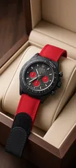 Rolex Chronograph Leather Watch - Sabon Kaya - 2