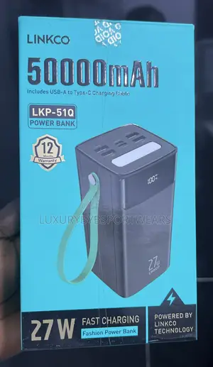 Linkco 50,000mAh 27W Powerbank Mai Sauri