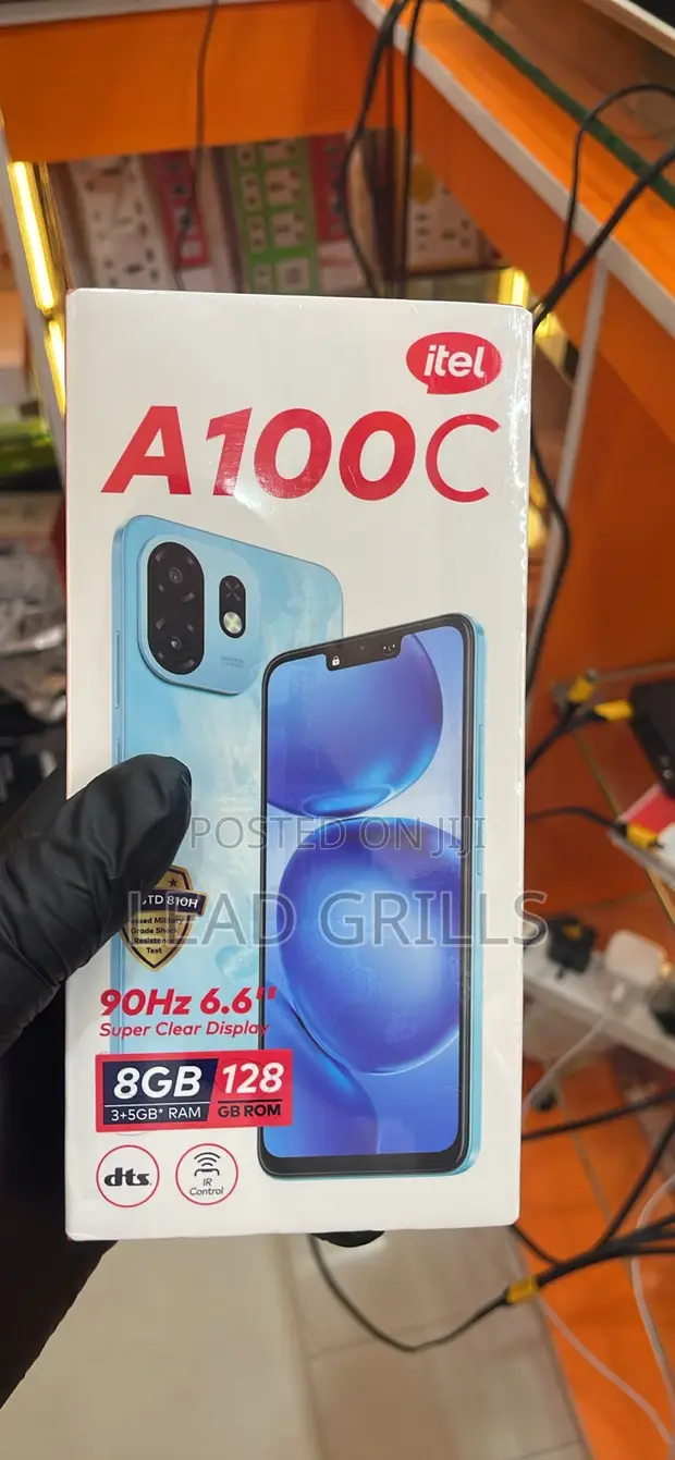 New Itel A100C 128GB Black - 1
