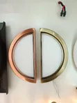 d.light LED Wall Bracket - Gold/Silver - 3