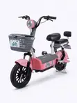 New 2025 Pink Electric City Bike - 1