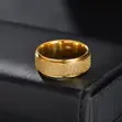Tungsten Gold Wedding Pair Rings - 2
