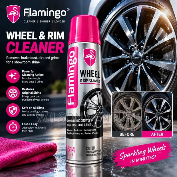 Flamingo Wheel Rim Cleaner - 1
