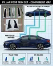 Kwalbar Chrome na Kofa don Honda Accord (2018-2022) - 1