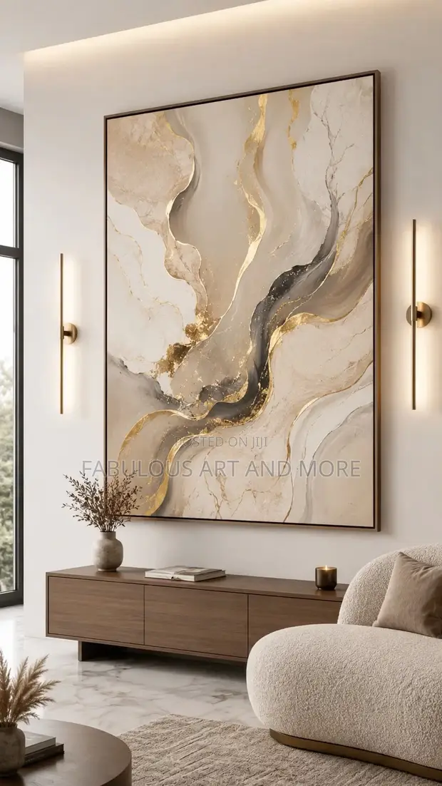 Modern Framed Canvas Wall Art - 1