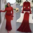 Ash Luxury Knitted Sweat Top and Skirt Set - 2