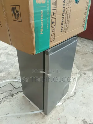 Durable Hisense 90L Fridge – Single Door, Gray