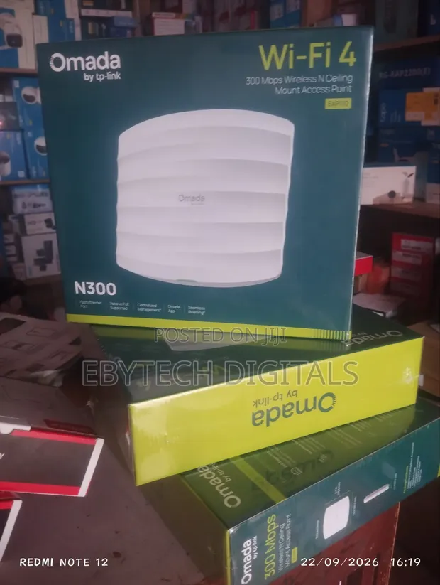 TP-Link N300 Wireless Ceiling Mount Access Point EAP110 - 1