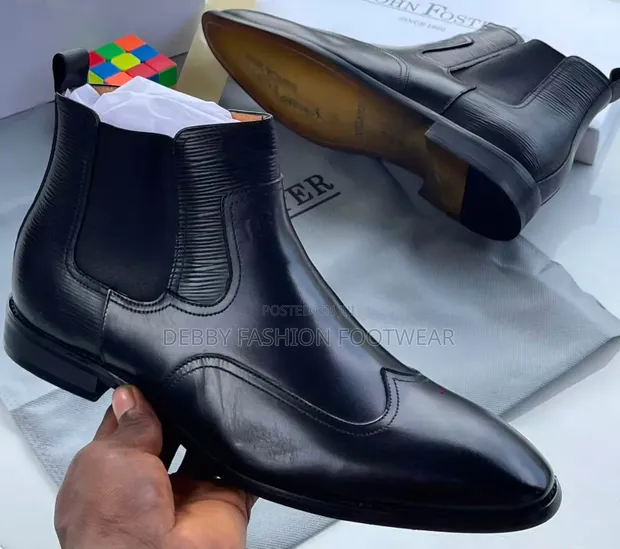 John Foster Leather Chelsea Boots - 1