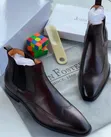 John Foster Leather Chelsea Boots - 4