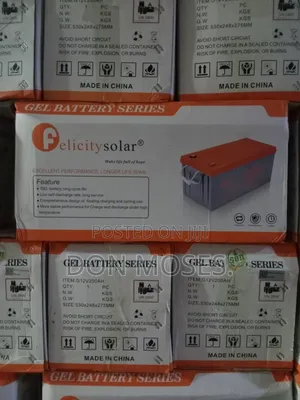 200Ah Felicity Solar Dry Cell Baturi