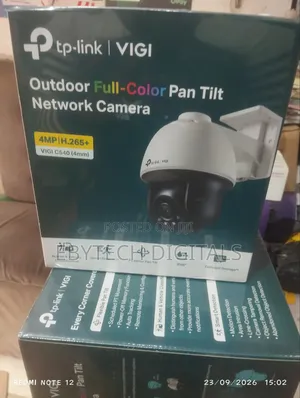 TP-Link VIGI Kamara Mai Girman Gani A Waje Mai Launi Mai Juyawa 4MP