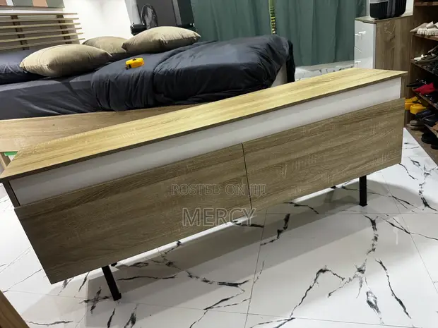 TV Console with Drawers and Cupboard - 1