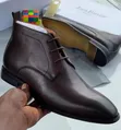 John Foster Babban Ingancin Fata Chelsea Boots - 2